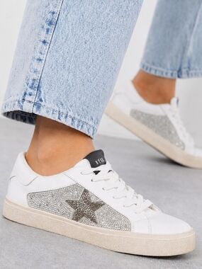 Steve Madden | Philip Rhinestone Sneakers
